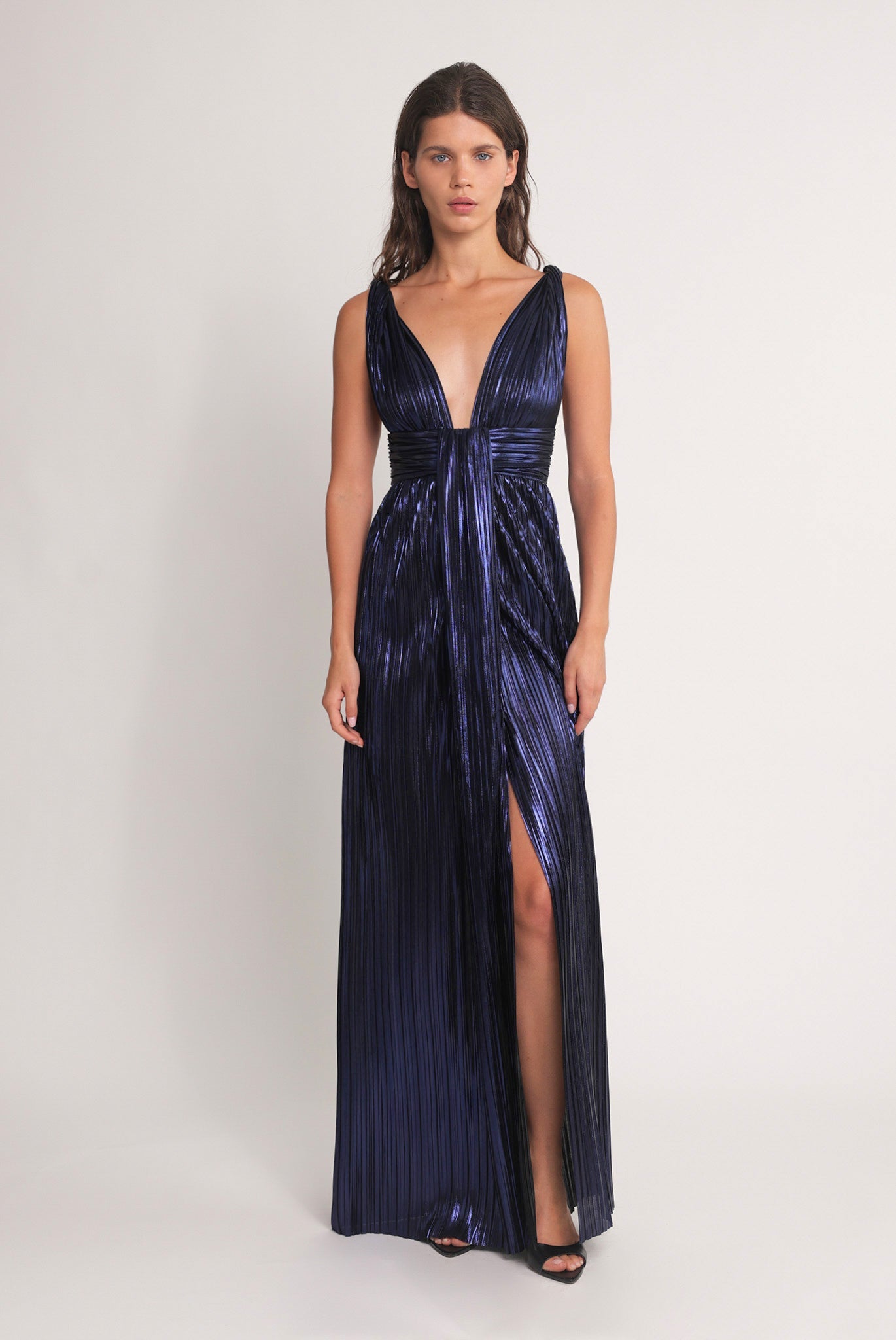SABINA MUSAYEV - foil_pleated_knit_midnight_spring_25