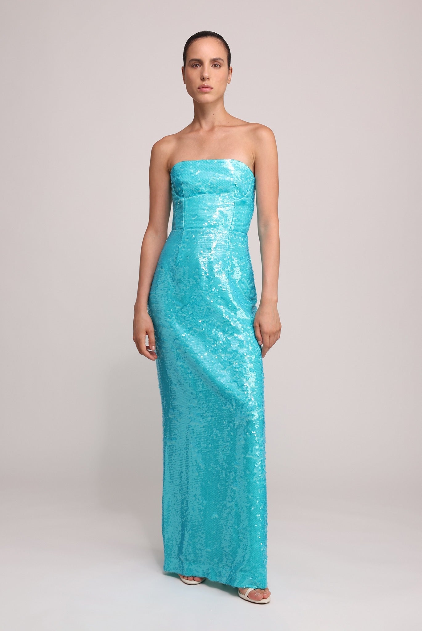 SABINA MUSAYEV - sequins_on_chiffon_turquoise_summer_25