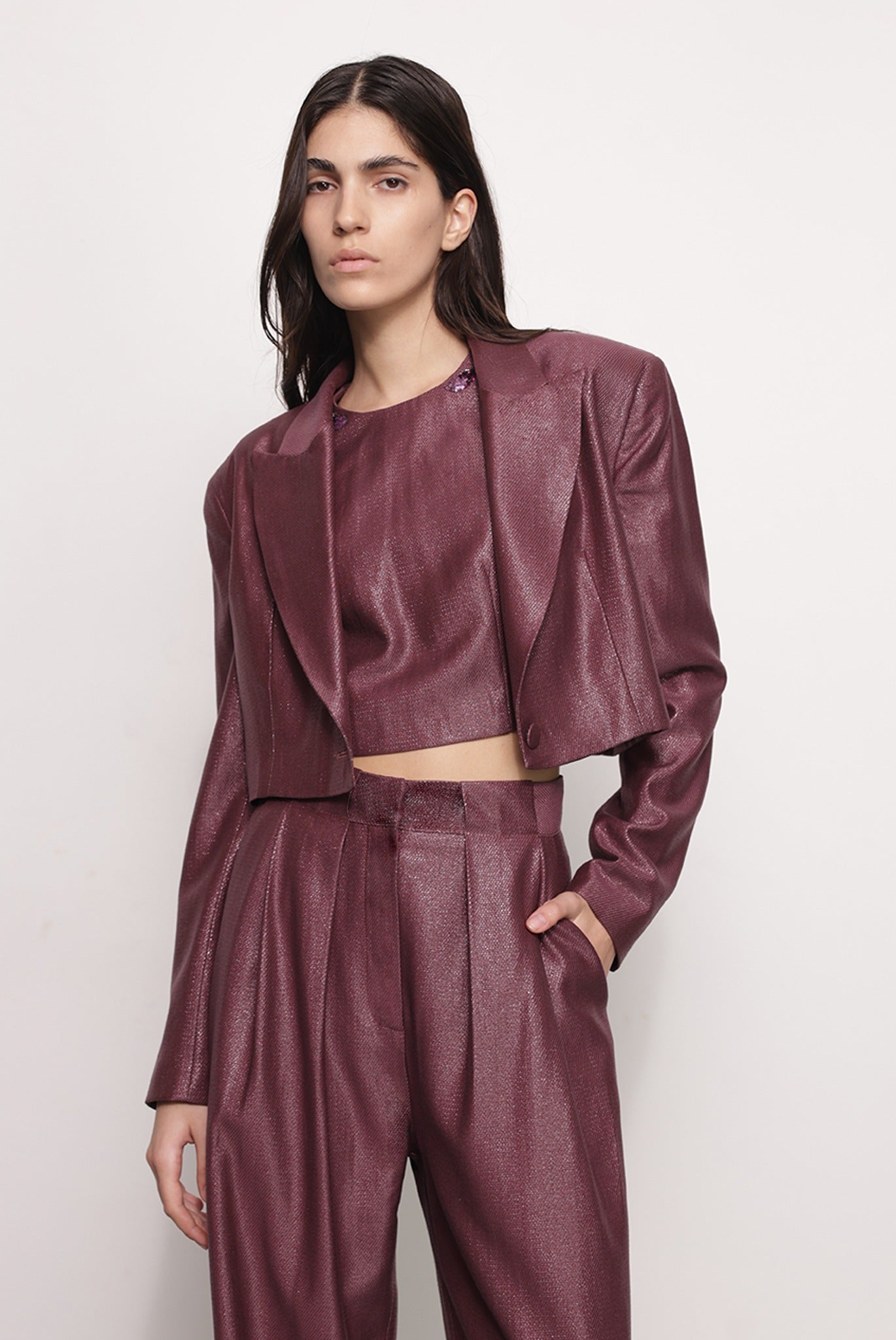 SABINA MUSAYEV - rayon_w._lurex_blend_cherry_fw_25_26