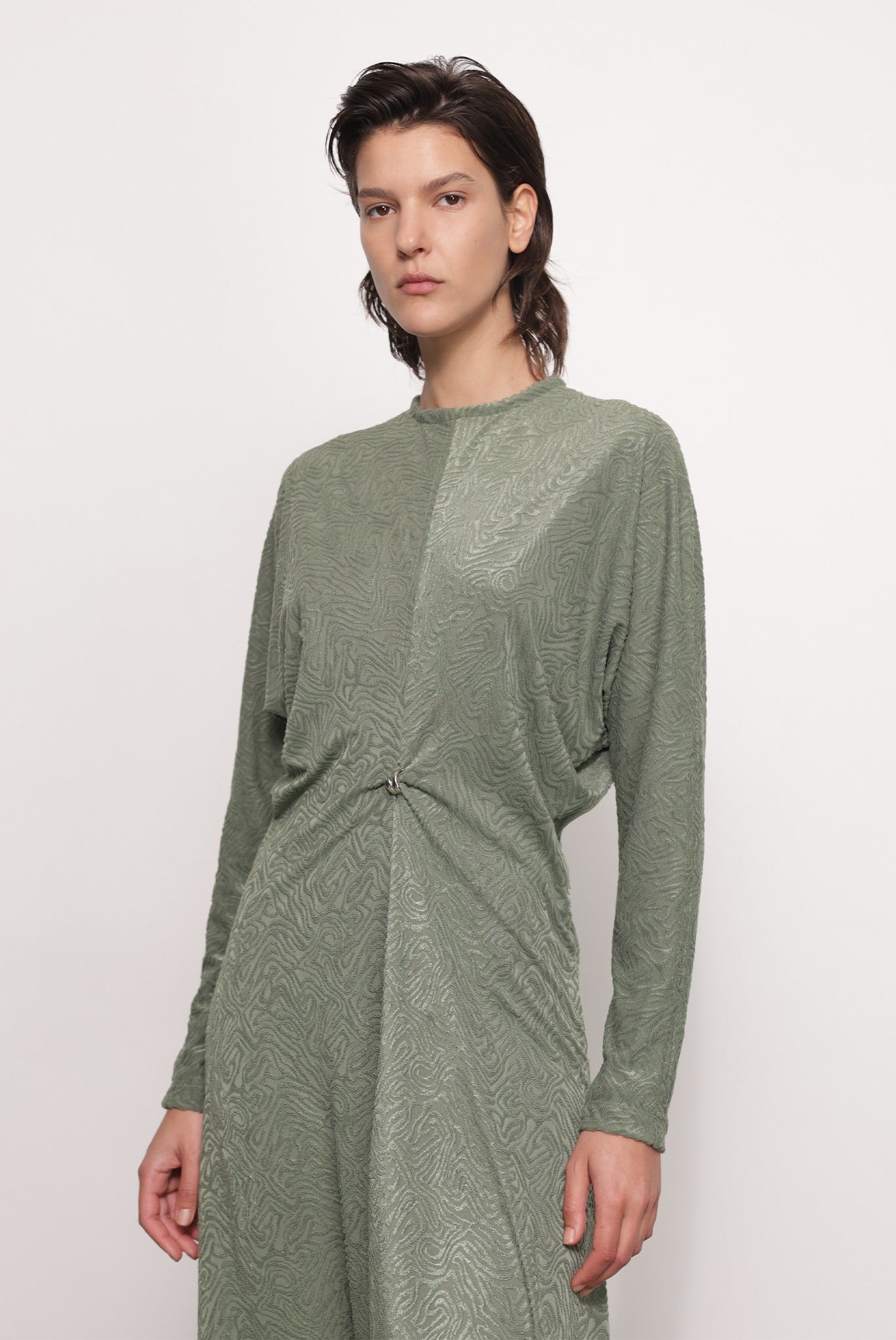 SABINA MUSAYEV - textured_knit_matcha_fw_25_26