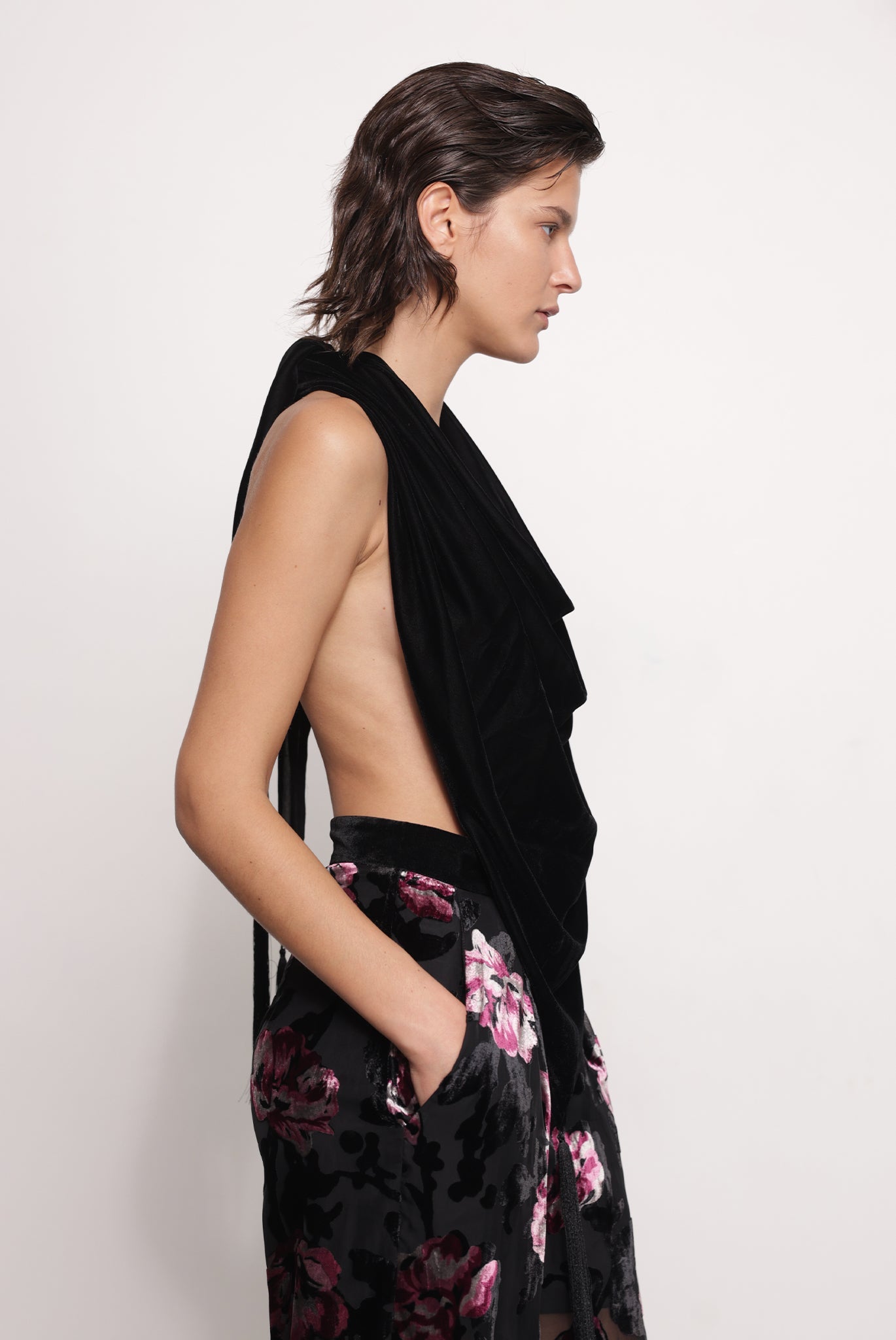 SABINA MUSAYEV - floral_devore_black_fw_25_26