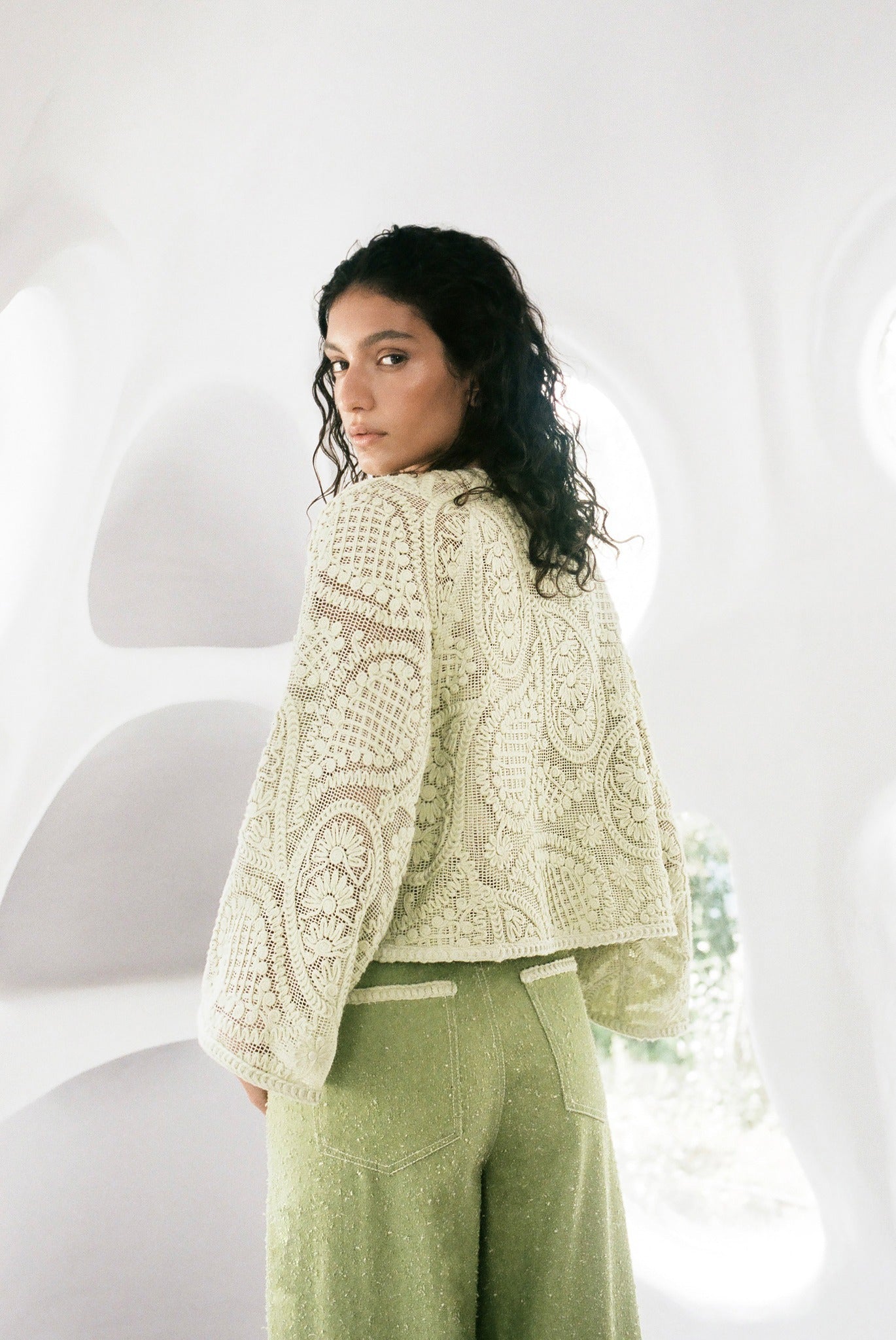 SABINA MUSAYEV - boucle_denim_matcha_summer_26